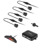 Sistem de parcare cu display LED și 4 senzori ultrasunete, negru