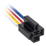 Suport releu auto cu fire pentru conexiune rapidă și sigură (mufa releu)