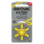 Baterii auditive Rayovac 10 Extra Advanced, blister 6 bucăți