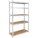 Raft metalic Rebel cu 5 polite MDF, 205x120x45 cm, sarcina 750 kg