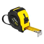 Ruletă metalică Rebel 5 m, 25 mm, cu blocare și retragere automată