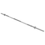 Bară dreaptă pentru haltere Rebel Active, 150 cm, 5,6 kg, cu cleme filetate