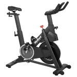 Bicicletă de spinning Rebel Active cu volantă 12 kg, afișaj LED și reglaje
