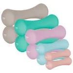 Set gantere din fontă cu înveliș neopren, 10 bucăți, 21 kg, Rebel Act