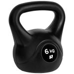 Kettlebell Rebel Active 6 kg cu acoperire PVC, pentru antrenament acasă