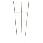 Spalier din bambus 90x40 cm pentru plante cățărătoare, set 10 buc
