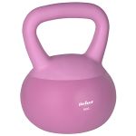 Kettlebell din vinil 6 kg Rebel Active pentru antrenamente acasă