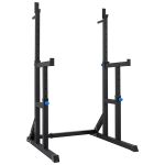 Suport pentru haltere reglabil cu protectie Rebel Active, 200 kg, otel