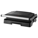 Grătar electric Sencor 1000W cu plăci non-stick și deschidere 180°