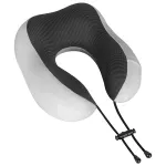 Pernă de călătorie Rebel Active cu spumă cu memorie, gri, 330 g