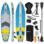 Set placă SUP gonflabilă Rebel Pro 335 cm cu scaun caiac și vâslă