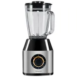 Blender Sencor 1250W cu bol din sticlă 1,5L, 5 viteze și funcție puls