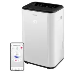 Dezumidificator smart Sencor 30 l/zi cu Wi‑Fi, rezervor 6 l și mod uscare haine