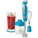 Set blender de mana Sencor 1000W cu tocator, tel si pahar 700 ml