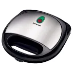 Sandwich maker Sencor 700W din inox, pentru 4 sandwich-uri triunghiulare
