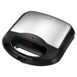 Sandwich maker Sencor 700W din inox, plăci antiaderente pentru 2 sandvișuri