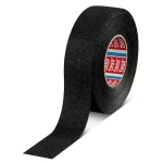 Bandă adezivă din pânză extraflexibilă Tesa 19 mm x 25 m, neagră