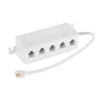 Adaptor telefonic 6P4C cu 5 ieșiri 6P4C pe fir pentru telefon