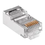 Mufă RJ45 8P8C ecranată (STP) pentru cablu de rețea Ethernet