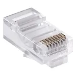 Mufă UTP 8P8C RJ45 pentru cablu rețea, set 50 bucăți