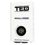Stabilizator de tensiune automat 1000VA/600W TED WALL1000, de perete