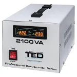 Stabilizator de tensiune cu servomotor 2100VA TED Electric, 230V