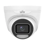 Camera IP Wise-ISP ColorHunter, 8MP, lentila 2.8mm, WL 30m, Alarma, Mic, PoE, Color 24/7, IK10 - UNV IPC3638SE-ADF28K-WP-I1 SafetyGuard Surveillance