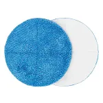 Rezervă mop Teesa Power Clean pentru lustruire, 2 straturi, microfibră