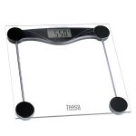 Cântar persoane Teesa din sticlă securizată, LCD, 180 kg, oprire automată