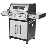 Grătar pe gaz Teesa BBQ 5006 Master Grill, 5 arzătoare, 14 kW, inox
