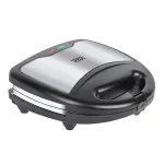 Sandwich maker 3 în 1 Teesa cu plăci ceramice, grill, vafe și sandwich, 800 W