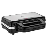 Sandwich maker XXL Teesa 900W cu plăci ceramice, 2 sandwich-uri