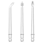 Set 3 capete standard pentru irigator bucal Teesa TSA8080, inlocuire rapida