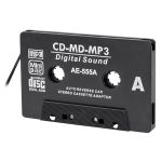 Adaptor casetă auto pentru redare CD/MP3 la casetofon, auto-reverse