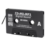 Adaptor casetă auto pentru redare CD/MP3 la casetofon, auto-reverse