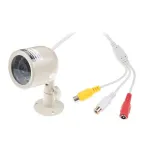 Cameră de supraveghere JK212 CCD color 420 TVL, 12V, PAL/NTSC
