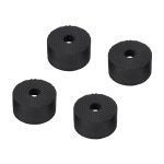 Picior din cauciuc pentru boxă, 2 cm, Ø4 cm, cu șaibă metalică