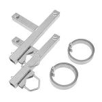 Sistem de prindere horn pentru antenă satelit pe stâlp, set cu coliere