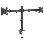 Suport birou dublu pentru 2 monitoare 13–32 inch Cabletech, reglabil VESA