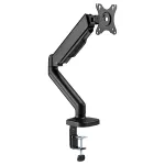 Suport monitor Cabletech 13–27 inch, braț reglabil VESA, 6,5 kg, negru