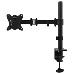 Suport de birou pentru monitor 13–27 inch, VESA 75/100, rotire 360°