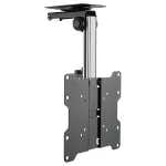 Suport TV de tavan Cabletech pentru LED 17–37 inch, VESA 75–200, reglabil