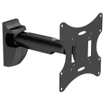 Suport TV de perete reglabil 23–42 inch, VESA, 30 kg, negru