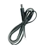 Cablu de alimentare DC cu mufa 2.1x5.5 mm, 2 fire pentru alimentare