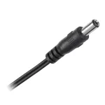 Cablu de alimentare cu mufa DC 2.5 x 5.5 mm, conector tata