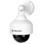 Cameră de supraveghere falsă cu LED, tip dome, Cabletech DK-10