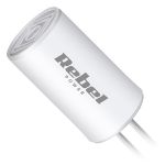 Condensator motor 25uF 450V AC cu fire pentru pompe și ventilatoare Rebel
