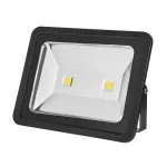 Proiector LED 80W 6400K alb rece, IP65 pentru exterior, iluminare puternica