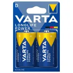 Set 2 baterii alcaline Varta Longlife Power LR20 D 1.5V (BL2)