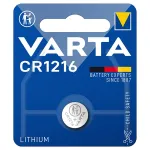Baterie litiu Varta CR1216 3V, blister 1 buc pentru dispozitive mici